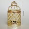Vintage Metal Tealight Hanging Birdcage Lantern Candle Holder Home Decoration